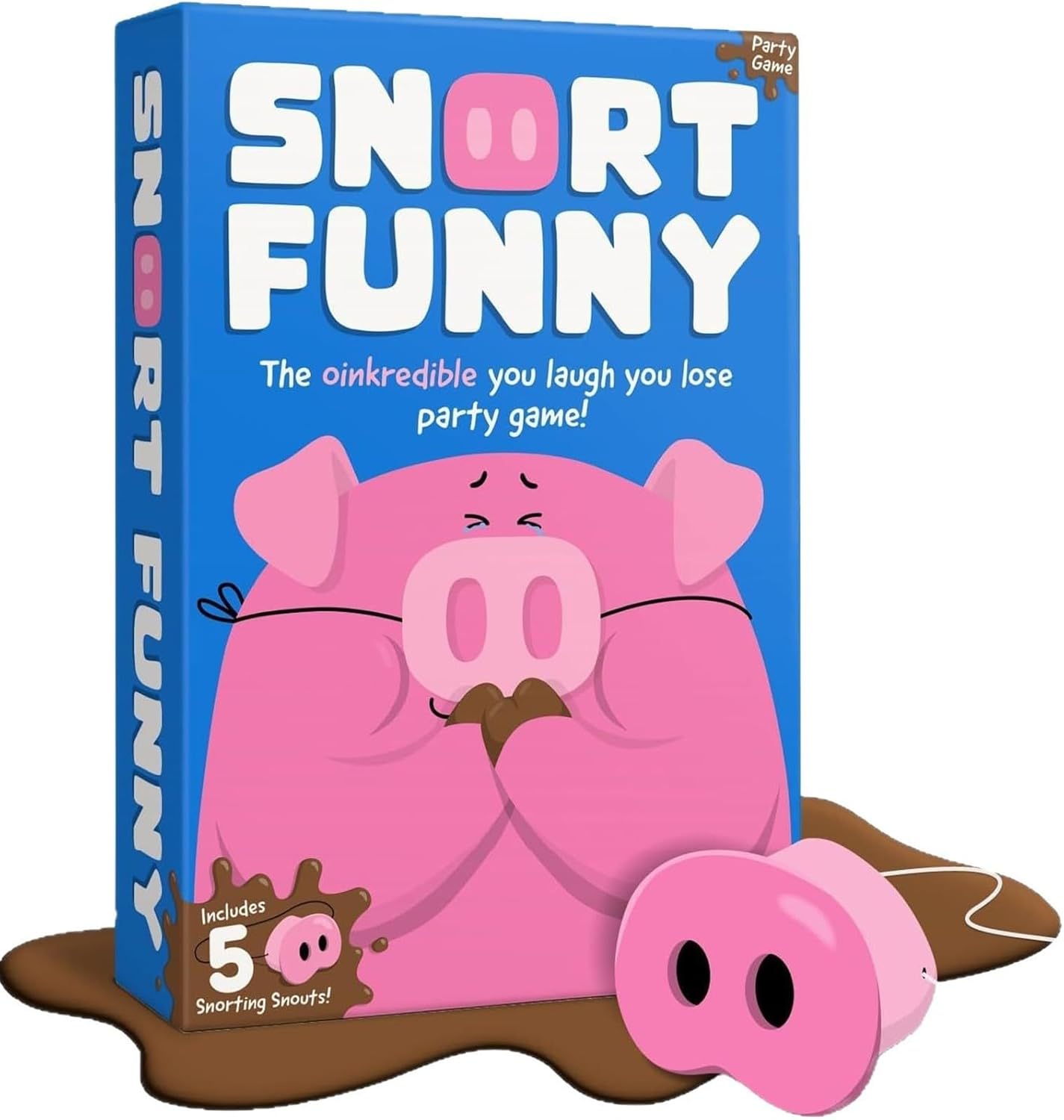 Snort Funny The Oinkcredible You Laugh You Lose Party Game for Kid Adults Family
