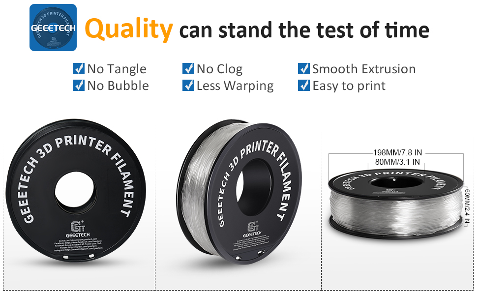 quality no tangle bubble clog warping