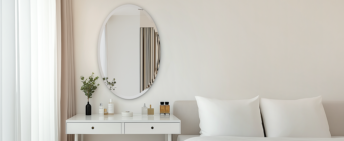oval vanity mirror