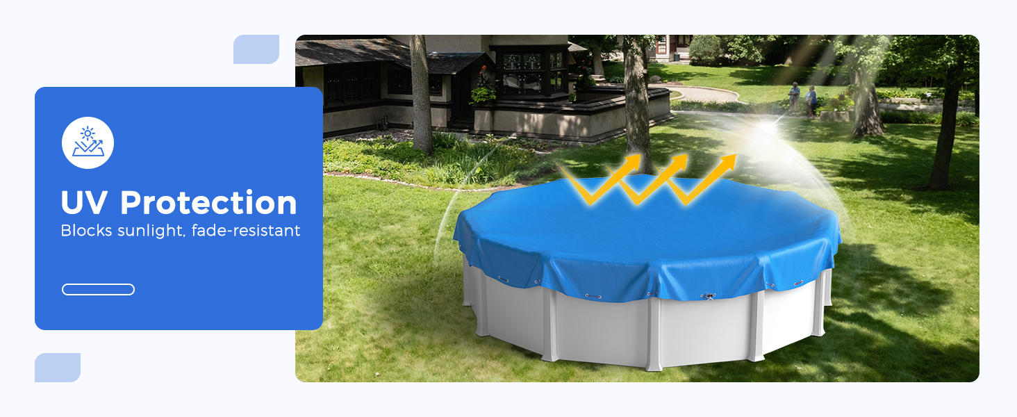 round pool covers