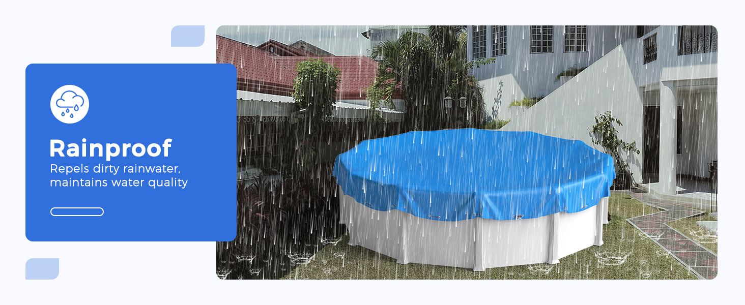 winter above ground pool covers