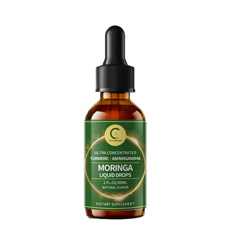 Moringa Oleifera Leaf Extract Natural Herbal Blend Antioxidant Immune Gut health