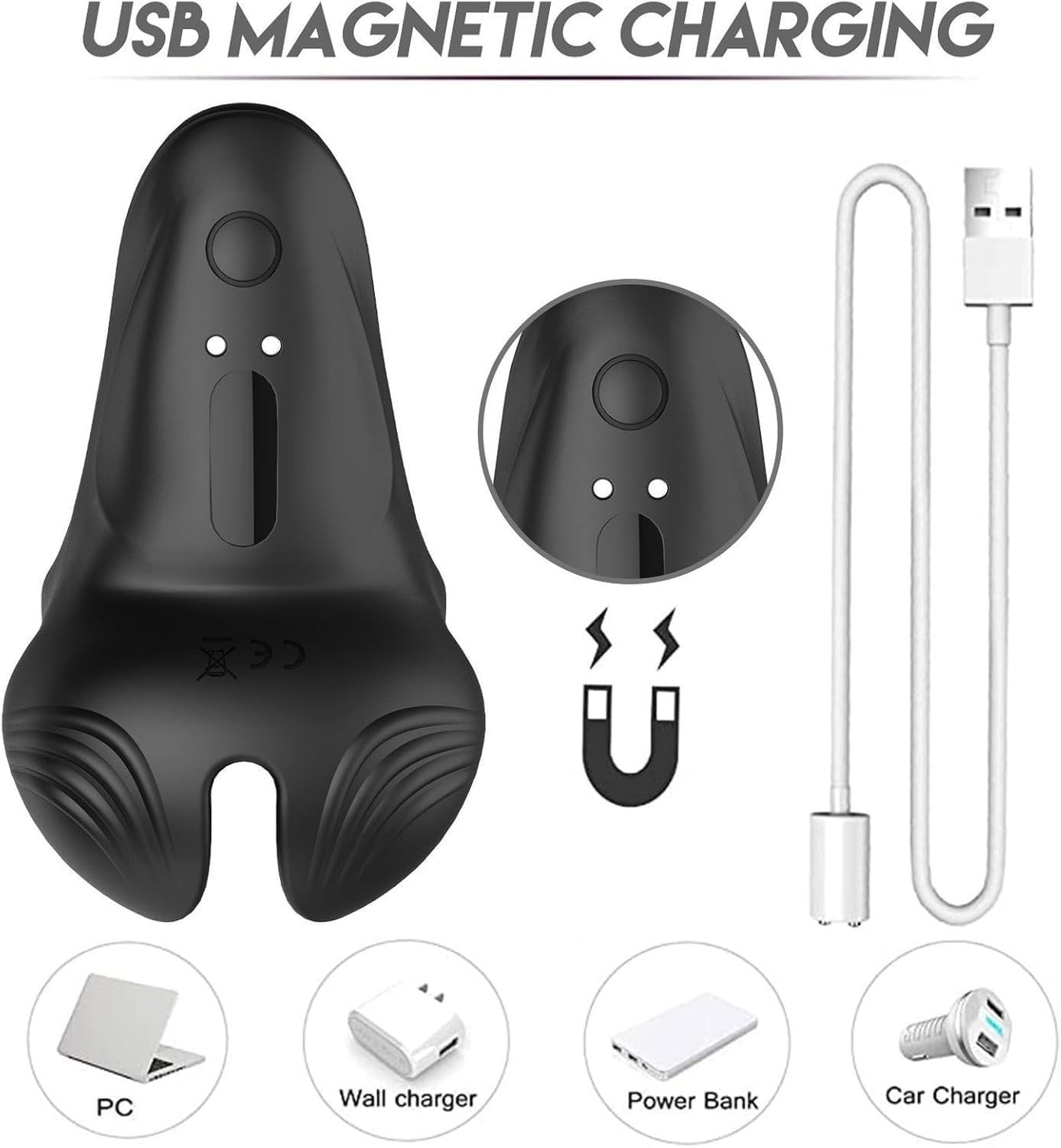 Apexdrive Pro for Men, Multiple Modes Rechargeable Therapy Device