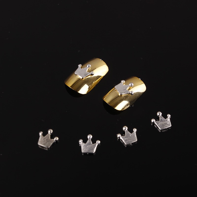 10PCS 3D Nail Decor Crystal Jewelry Bow Turtle Rhinestone Charm for DIY Manicure