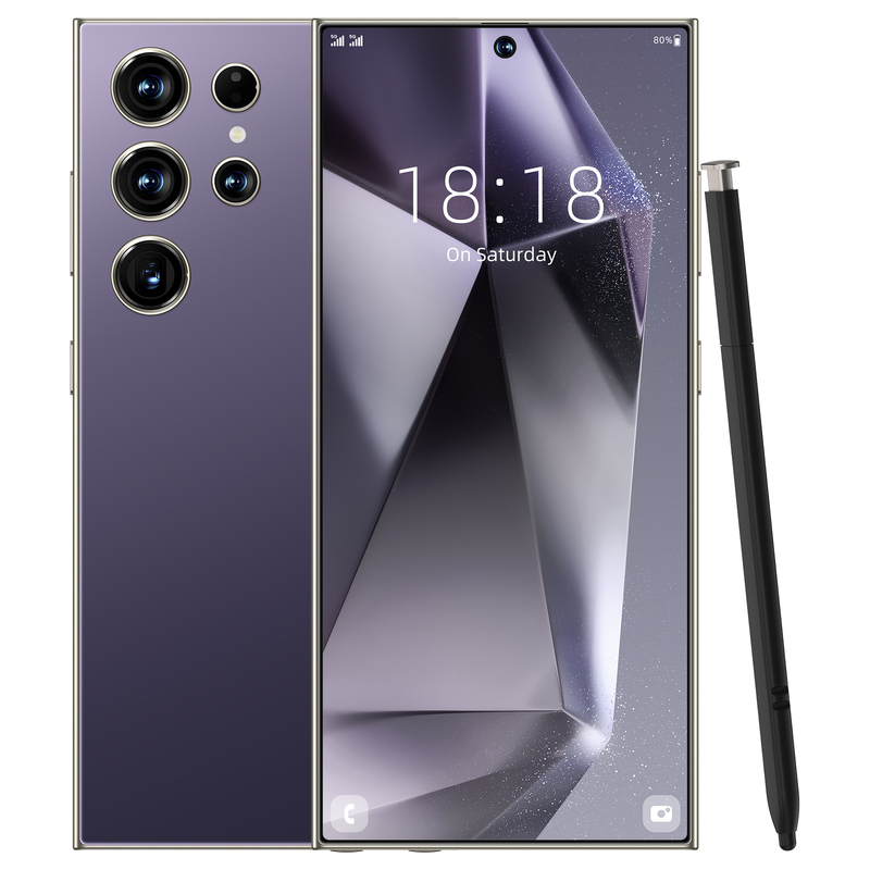 New S24 Ultra 5G Smartphone 7.3" Factory Unlocked Android Cellphones Dual SIM - Afbeelding 28 van 34
