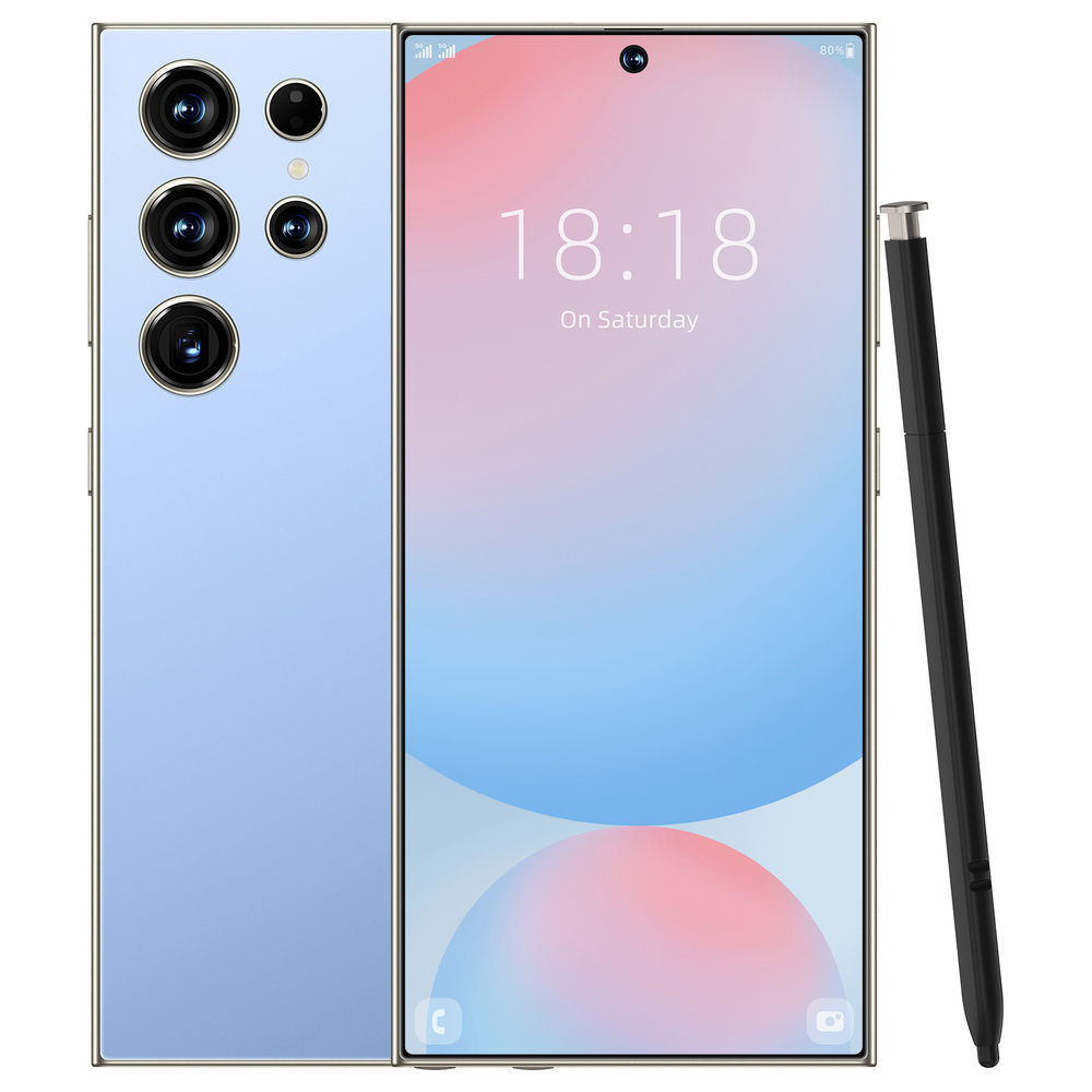 New S24 Ultra 5G Smartphone 7.3" Factory Unlocked Android Cellphones Dual SIM - Afbeelding 33 van 34
