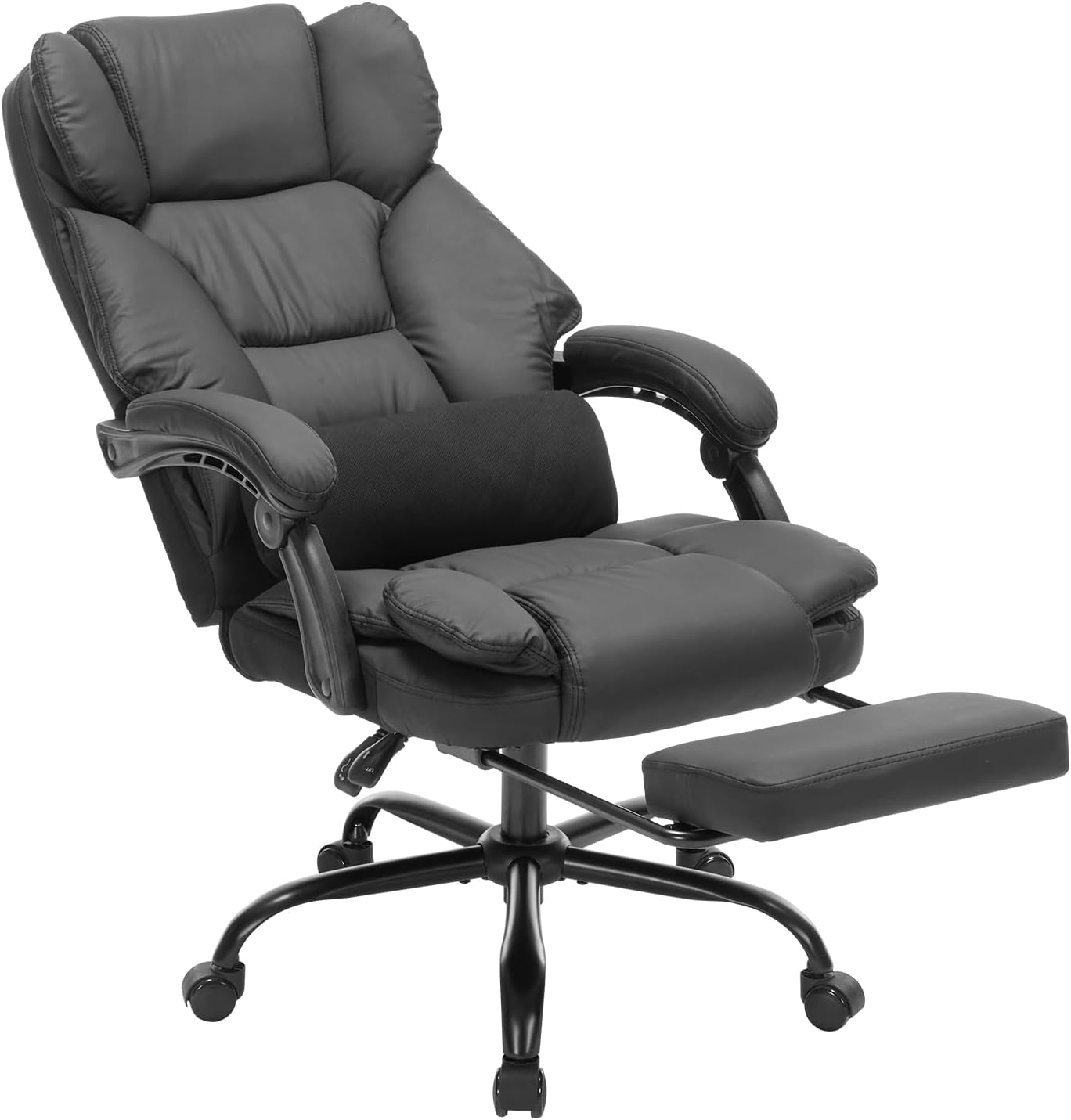 With Foot Rest, Executive Office Chair With Arms, Reclining Compute