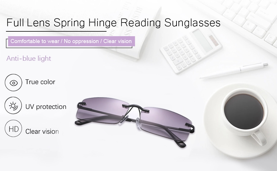 Full Lens Reading Sunglasses