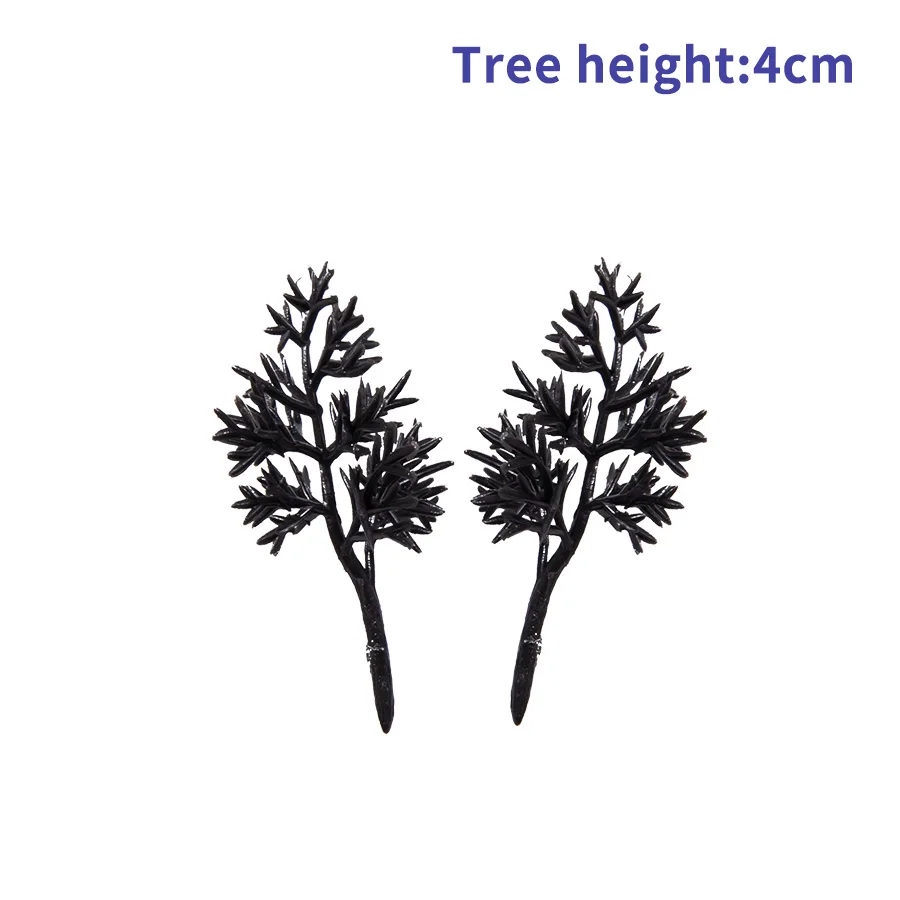 Simulation Miniature Model Scale Trees For HO N Building Model Train Railway Rai