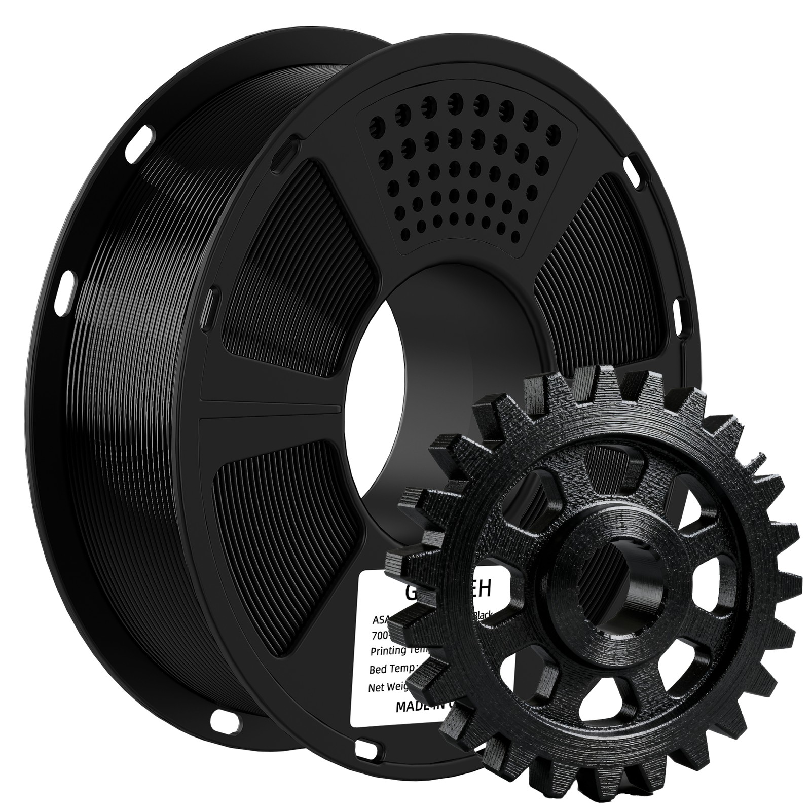 Geeetech 4KG Filament PLA/PETG/ABS+/TPU/ASA 1,75mm 4 Rollen 3D Drucker 1KG*4