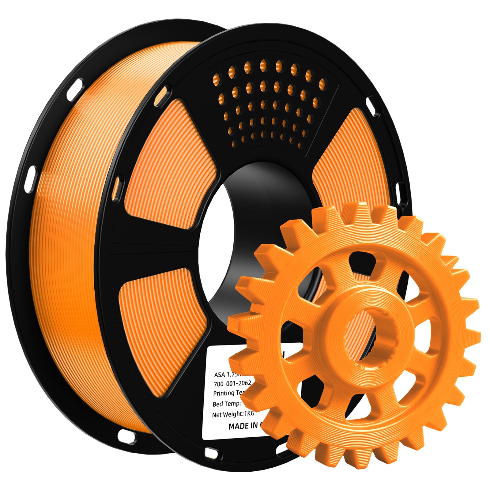 Geeetech 4KG Filament PLA/PETG/ABS+/TPU/ASA 1,75mm 4 Rollen 3D Drucker 1KG*4