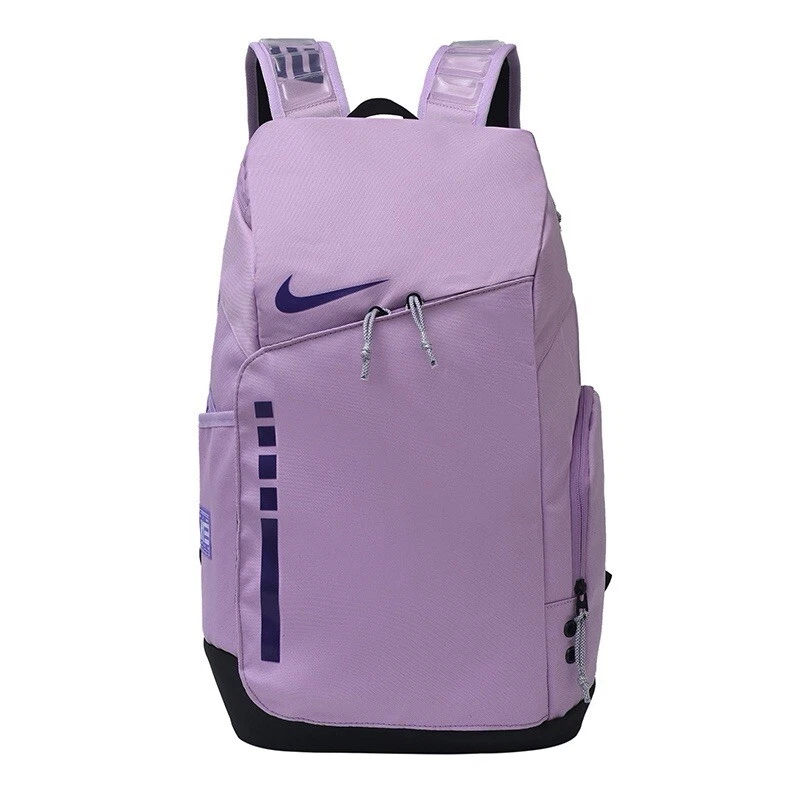 Nike Hoops Elite School Sports Bag 32L Basketball Backpack Purple/Pink Unisex UK