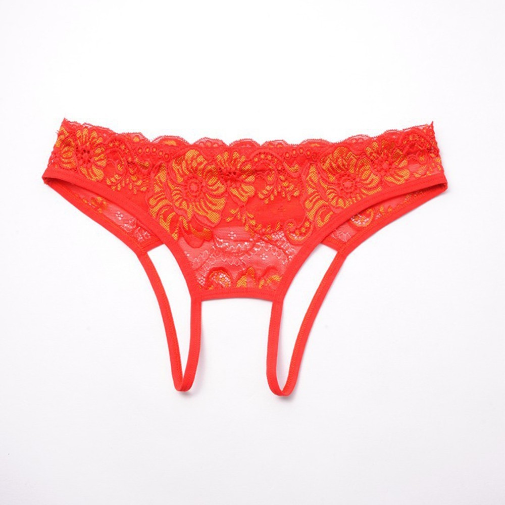 Lace Thong Gstring Panties Lingerie Underwear Crotchle Tback Brief for Ladies