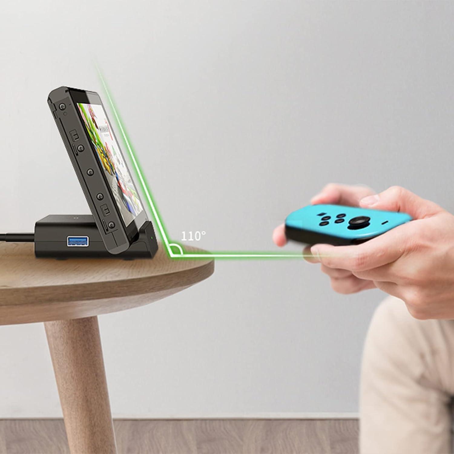 TV Dock for Switch & OLED, 4K HDMI Adapter, Charging Base