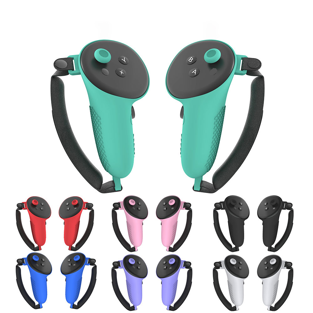 Handle Cover for Meta Quest 3 TPU Protective VR Controller Case