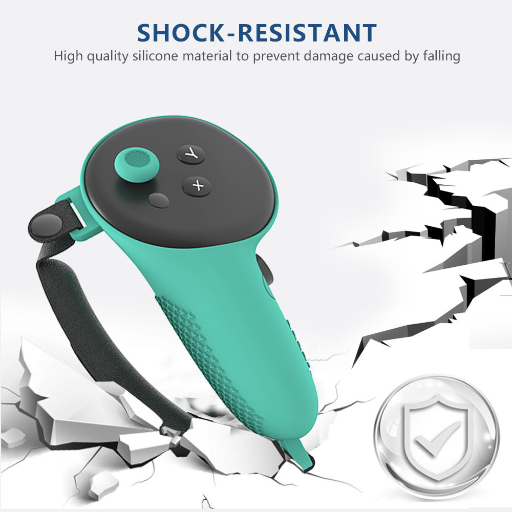 Handle Cover for Meta Quest 3 TPU Protective VR Controller Case