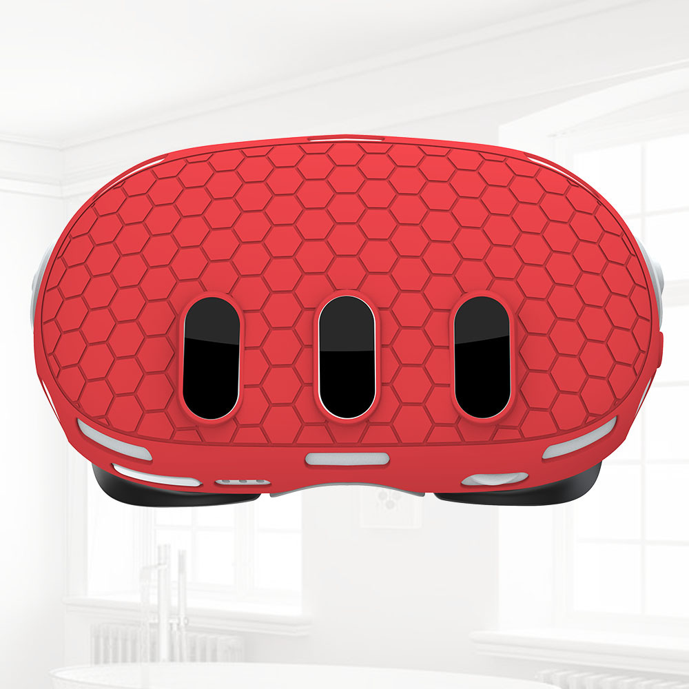 Silicone Protective Case for Meta Quest 3 Anti-Scratch Anti-Fall VR Cover