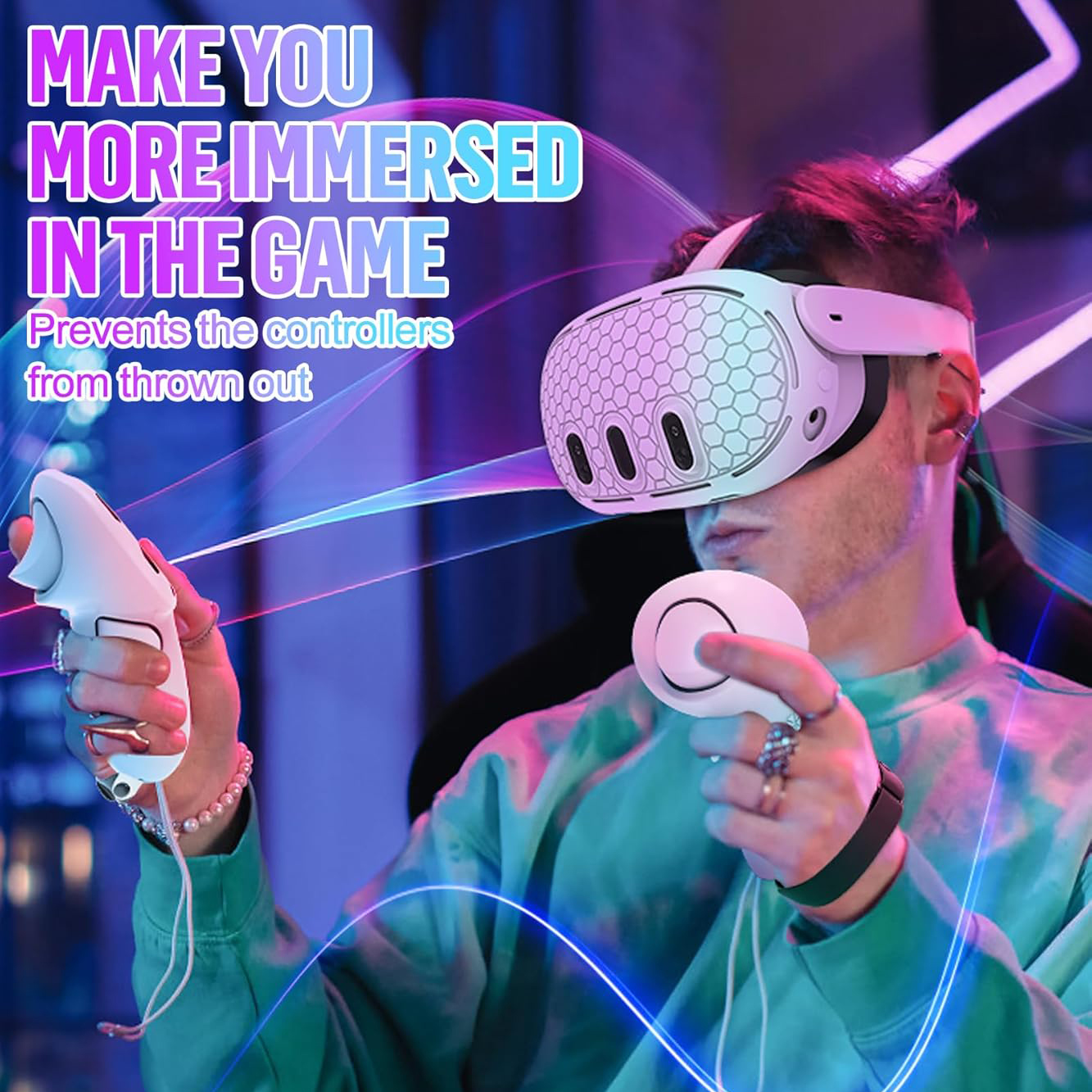 VR Shell Cover for Meta Quest 3 Silicone Anti-Scratch Protector