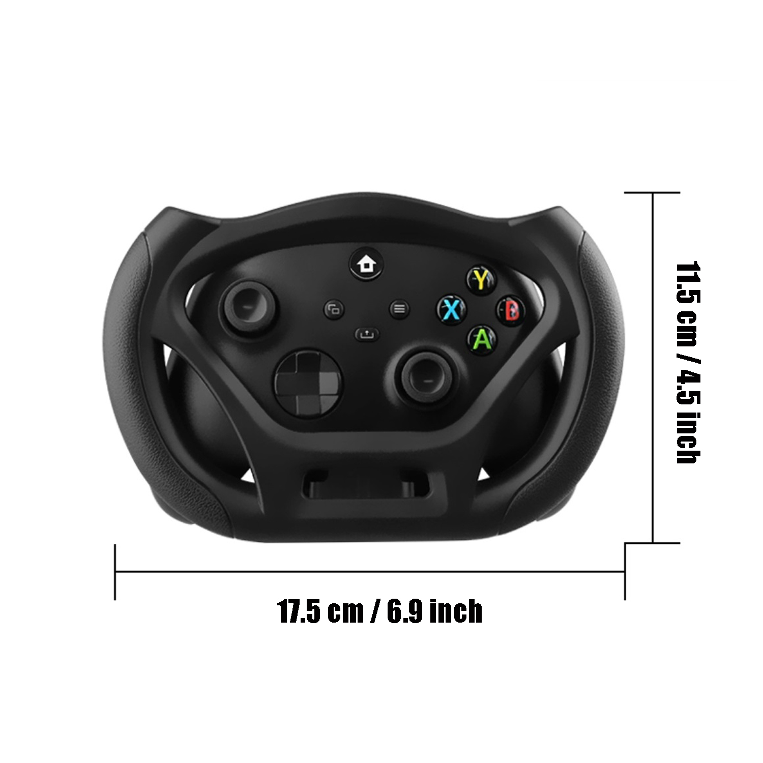 Racing Steering Wheel for Xbox Series X Controller, Foldable with Suction Cups