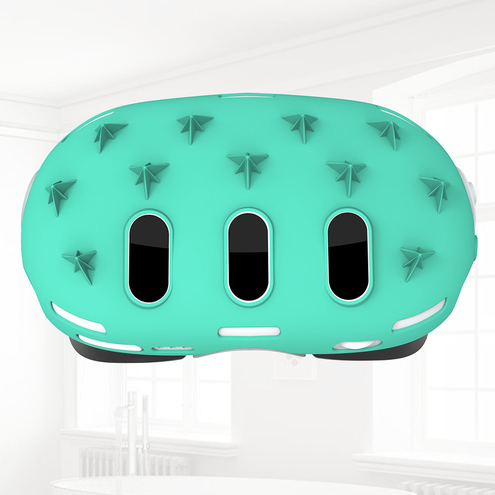 VR Protective Cover for Meta Quest 3 Silicone Anti-Slip Case
