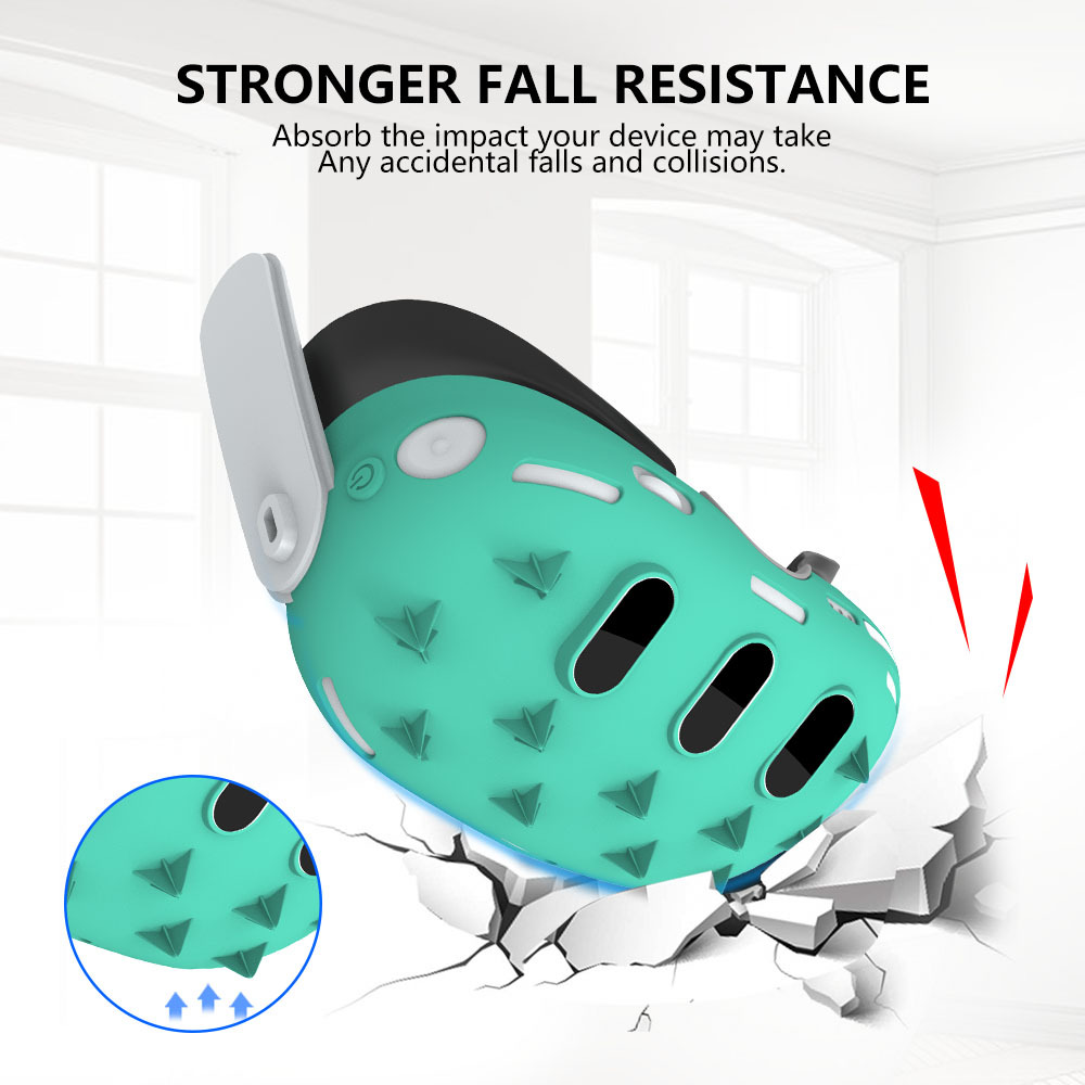 VR Protective Cover for Meta Quest 3 Silicone Anti-Slip Case