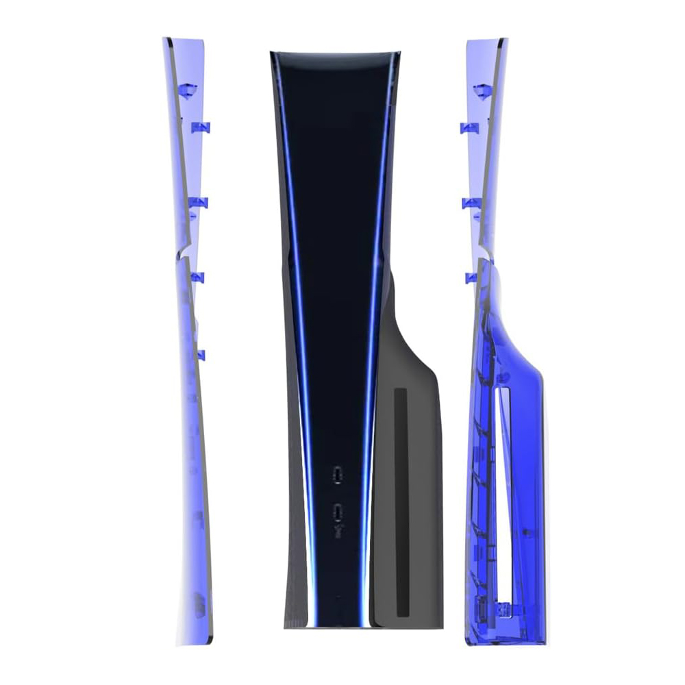 Console Case for PS5 Slim Disc & Digital Edition Transparent Hard Cover