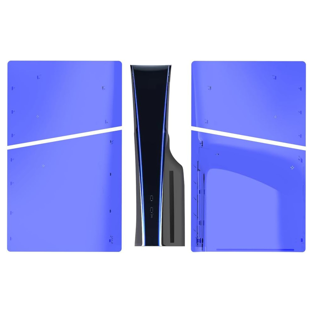 Console Case for PS5 Slim Disc & Digital Edition Transparent Hard Cover
