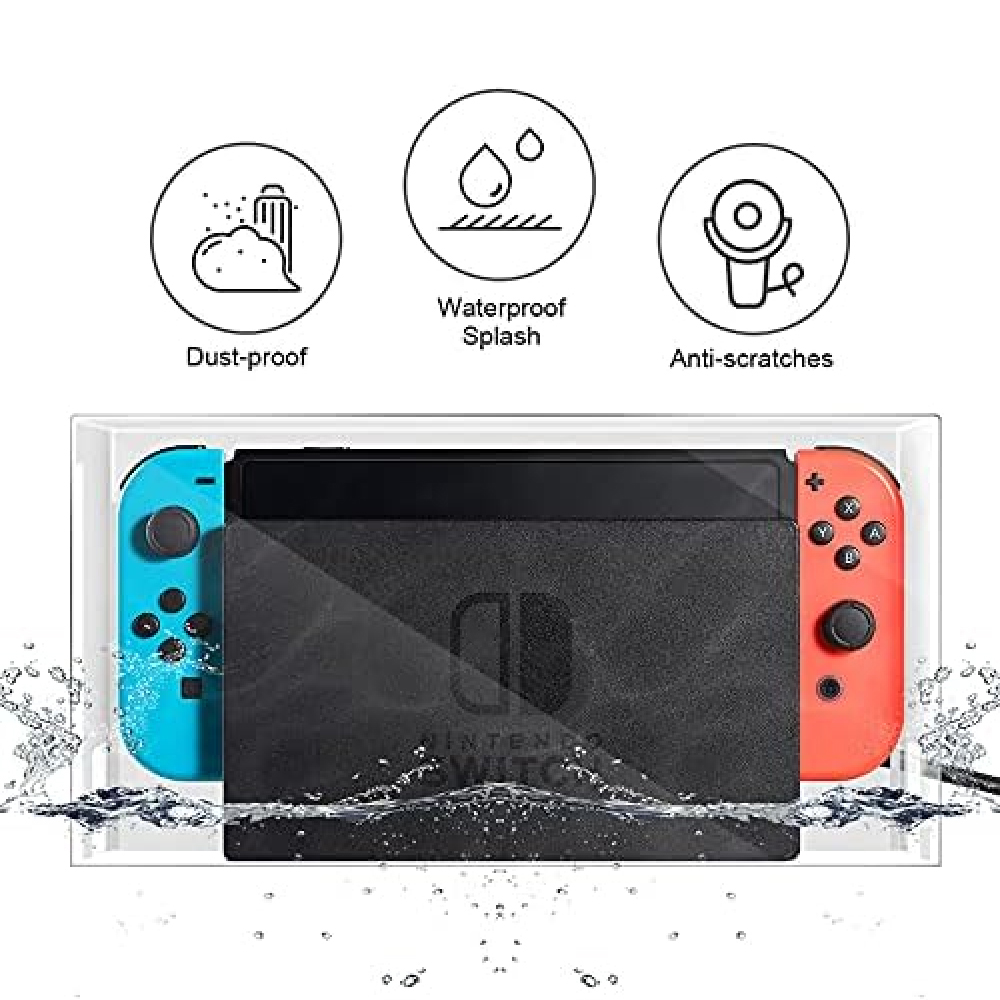 Clear Protective Case for Nintendo Switch & OLED – Acrylic Display Cover