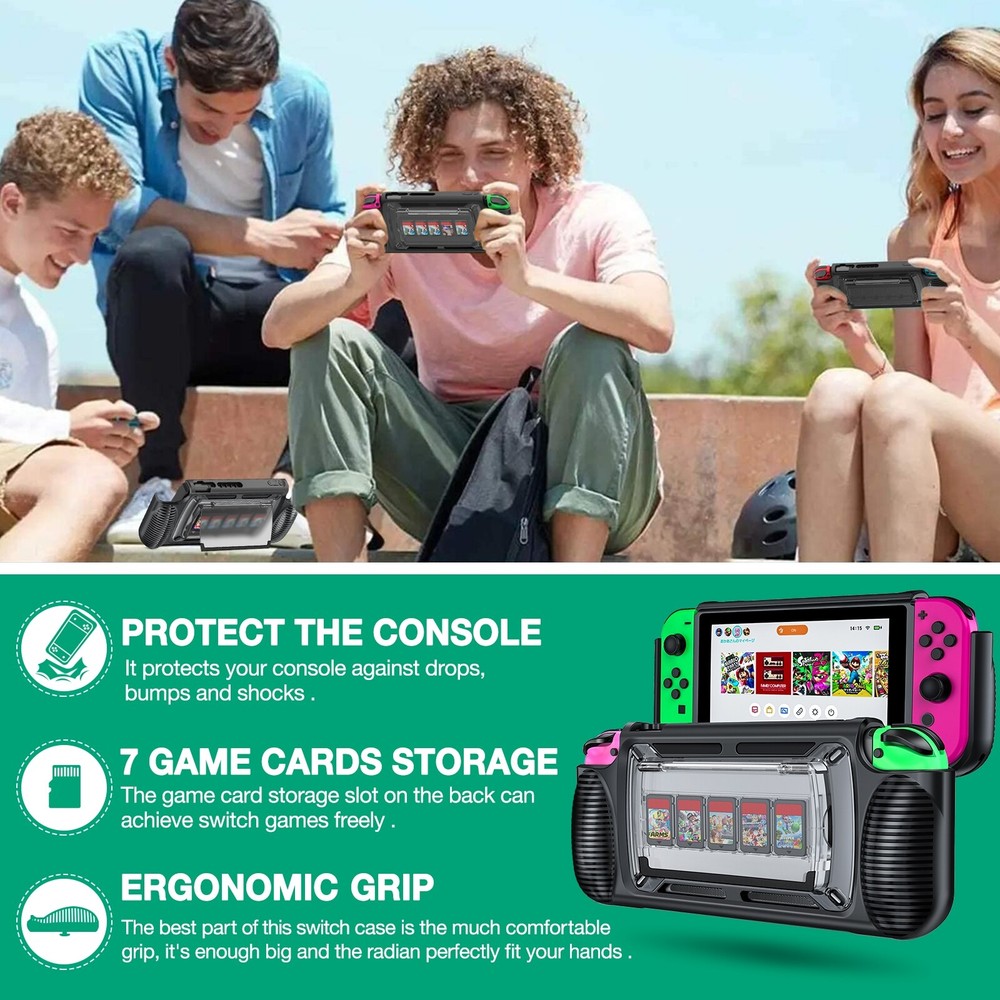 Protective Grip Hard Case for Nintendo Switch & Joy-Pad Controllers