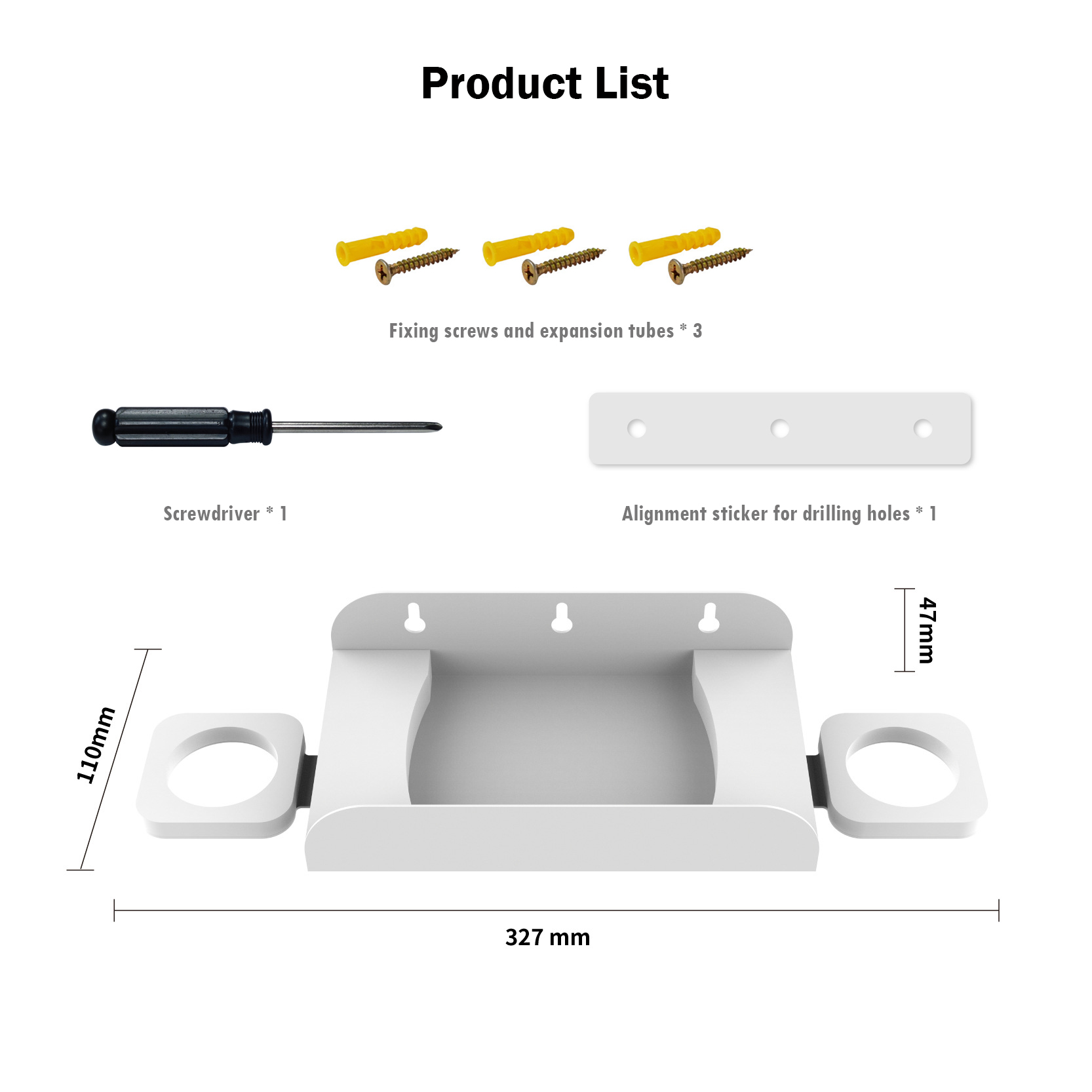 VR Headset Wall Mount for Meta Quest 3S & Quest 3 Display Stand