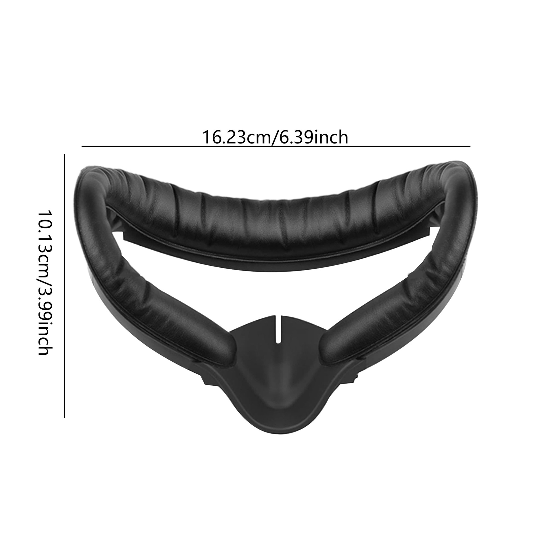 Face Cushion Pad for Quest 2 VR Facial Interface Replacement PU Leather Foam