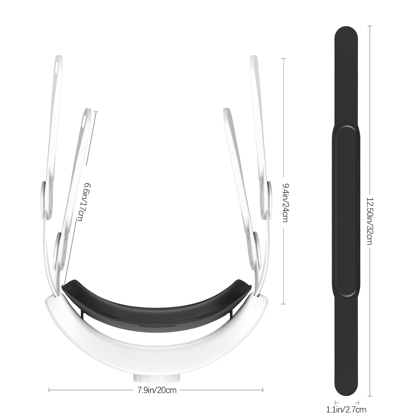 Comfort Head Strap for Quest 3S – Adjustable VR Elite Strap Replacement