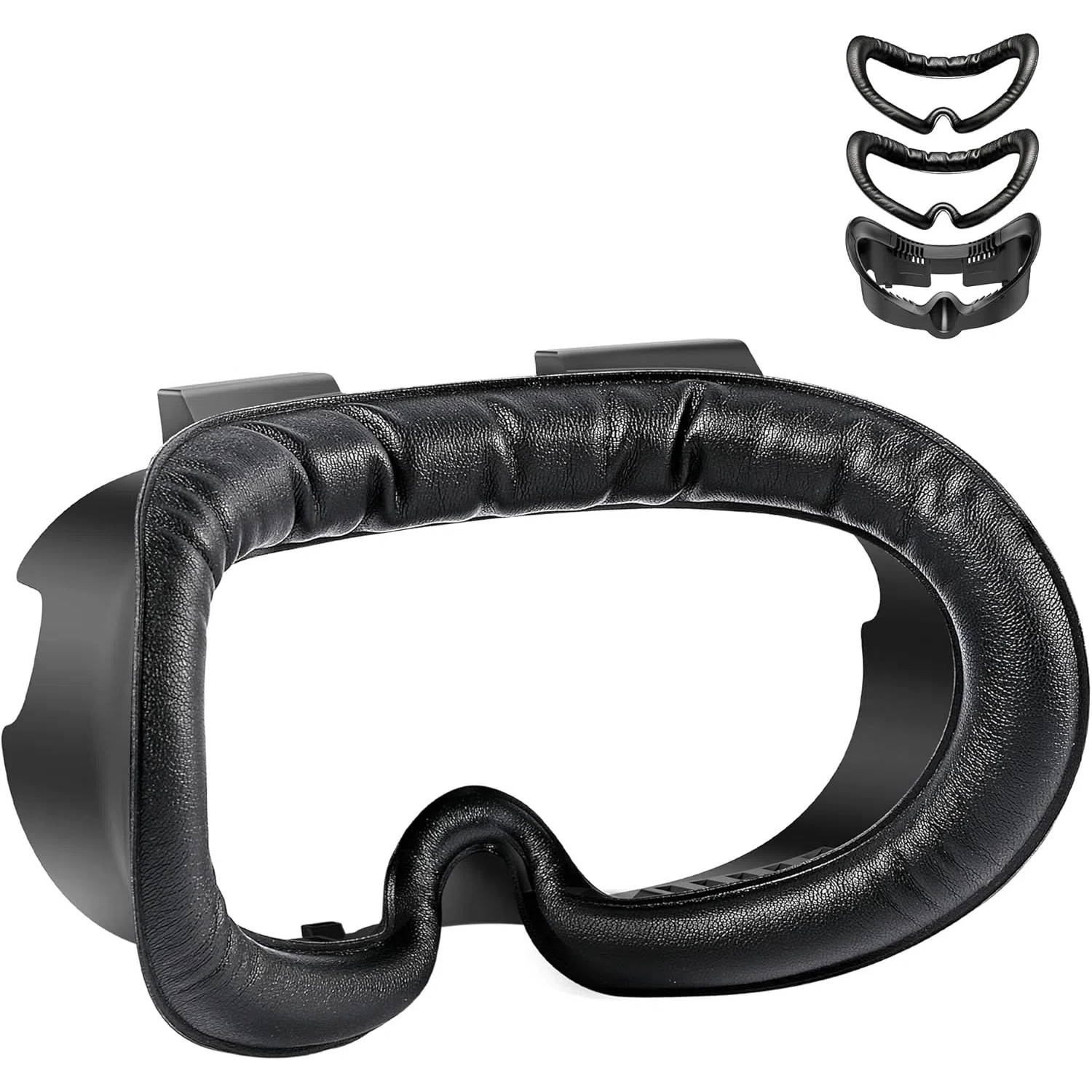 Facial Interface for Meta Quest 3 - Sweat-Proof PU Leather with Air Circulation