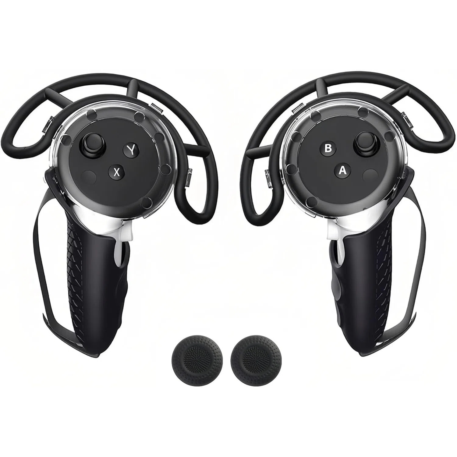 Protective Case for Meta Quest 3 Controller with Thumb Grip Caps