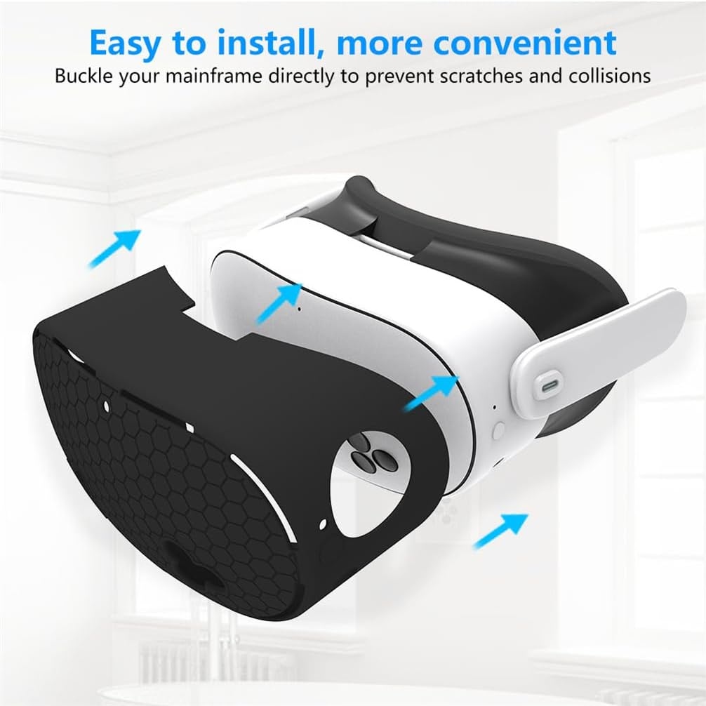 Silicone Protective Case for Meta Quest 3S - Scratch & Dust Resistant VR Shell