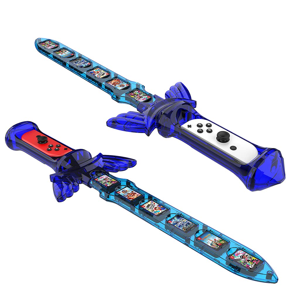 Game Sword for Nintendo Switch with 12 Game Card Slots Chambara