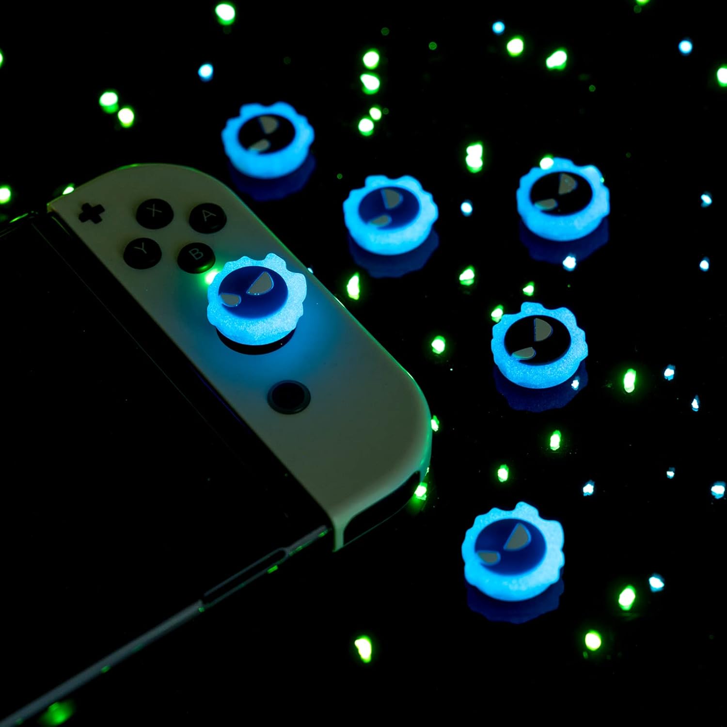 Game Controller Thumb Grip Caps for Switch/OLED/Lite, 4-Pcs Joystick Covers