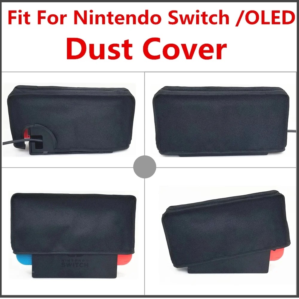 Dustproof Protective Shield for Switch OLED with Mesh Ventilation