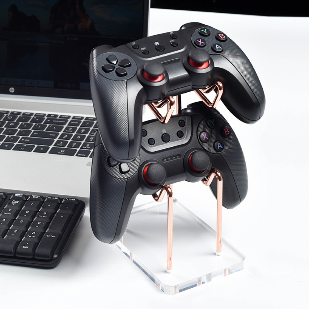 Metal Gaming Controller Stand Headphone Holder for PlayStation/Xbox/Switch/PC