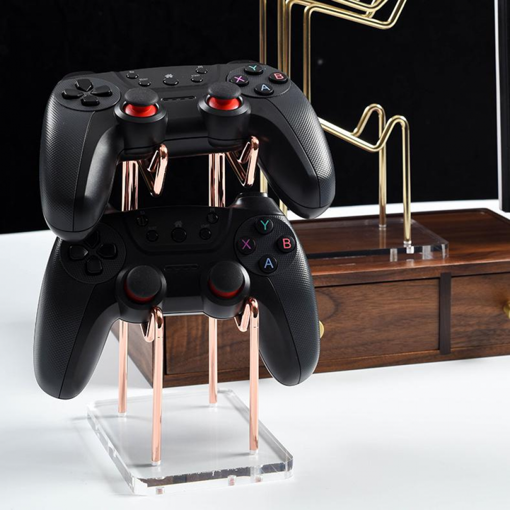Metal Gaming Controller Stand Headphone Holder for PlayStation/Xbox/Switch/PC