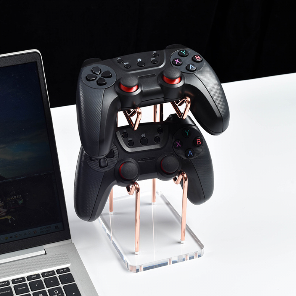Metal Gaming Controller Stand Headphone Holder for PlayStation/Xbox/Switch/PC