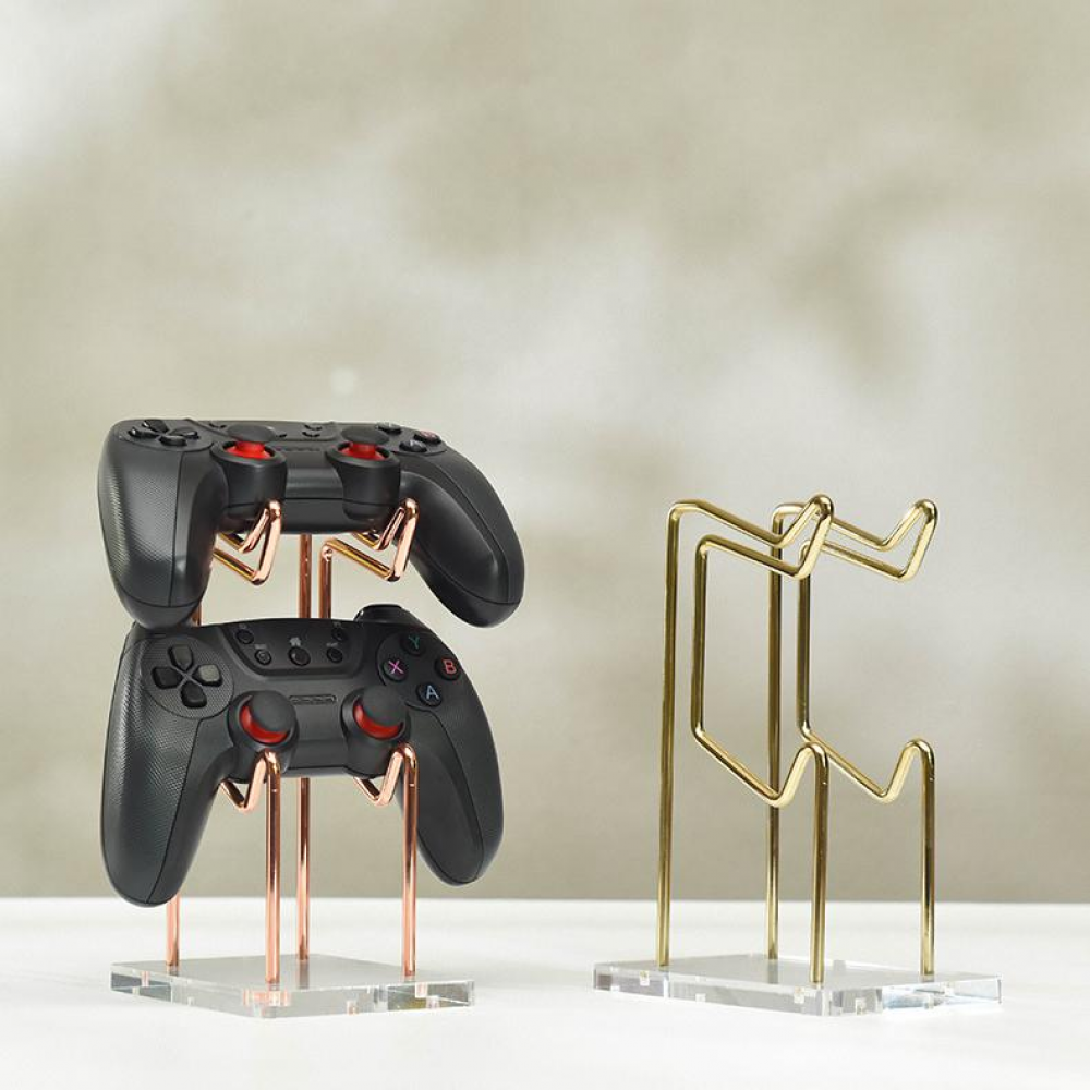 Metal Gaming Controller Stand Headphone Holder for PlayStation/Xbox/Switch/PC