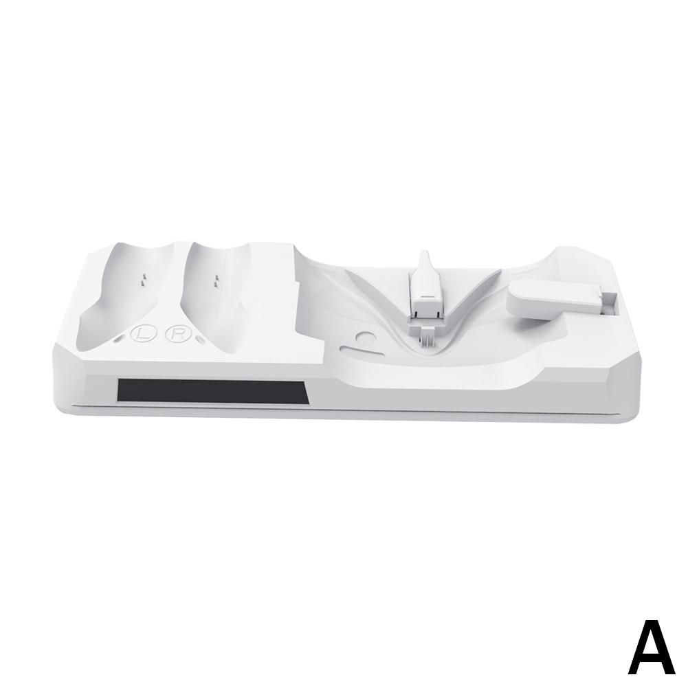 VR Headset Charging Dock with Wireless Charger for Meta Quest 3/3S