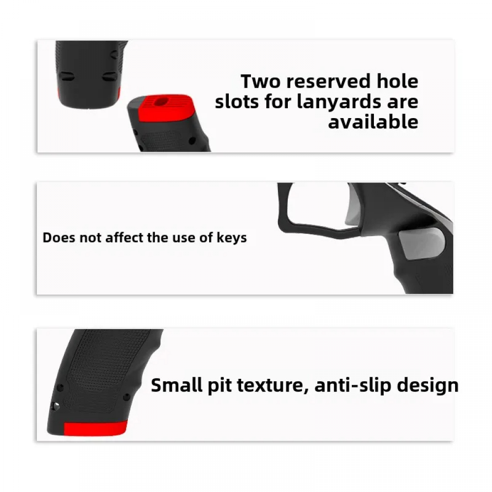 Gun-Shaped Grip for Meta Quest 3 Controller VR Shooting Game