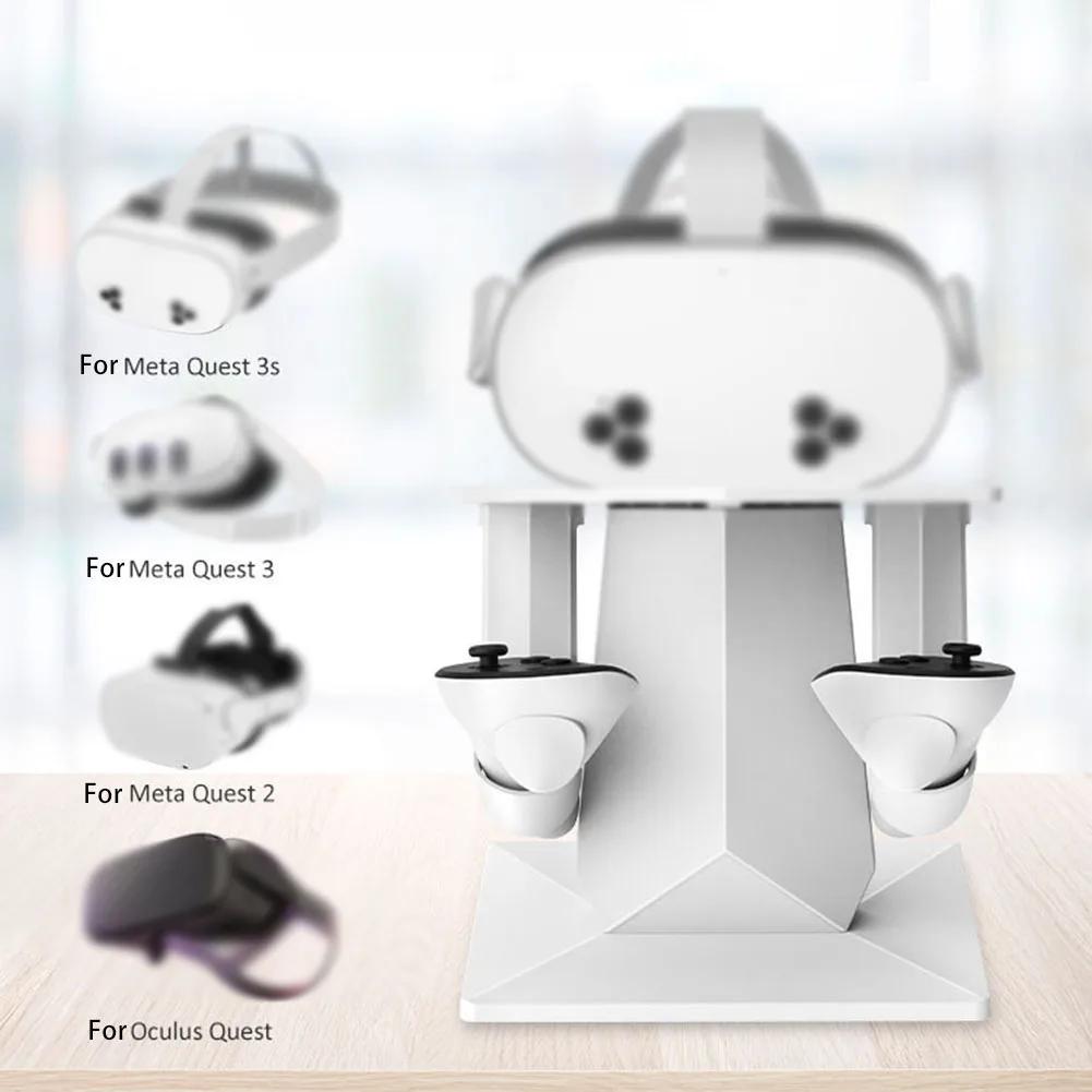 VR Headset Stand for Meta Quest 3 & 3S Adjustable Display Mount