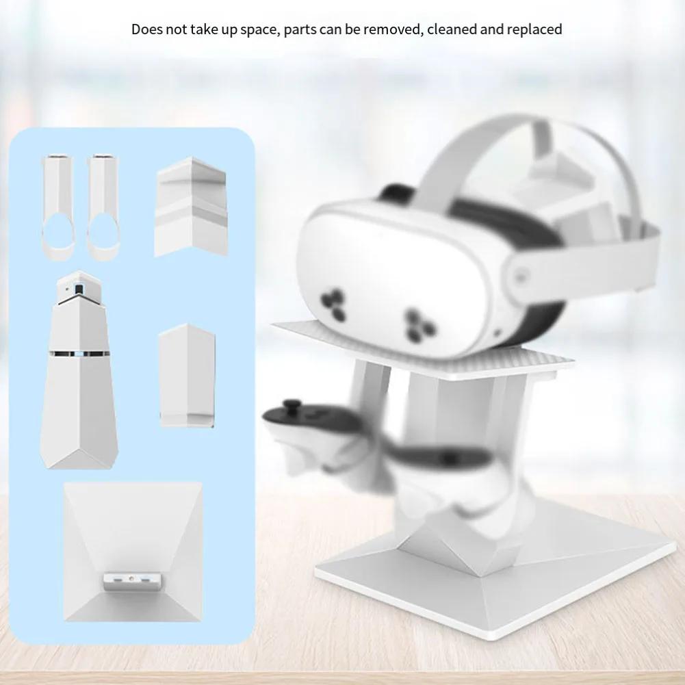 VR Headset Stand for Meta Quest 3 & 3S Adjustable Display Mount