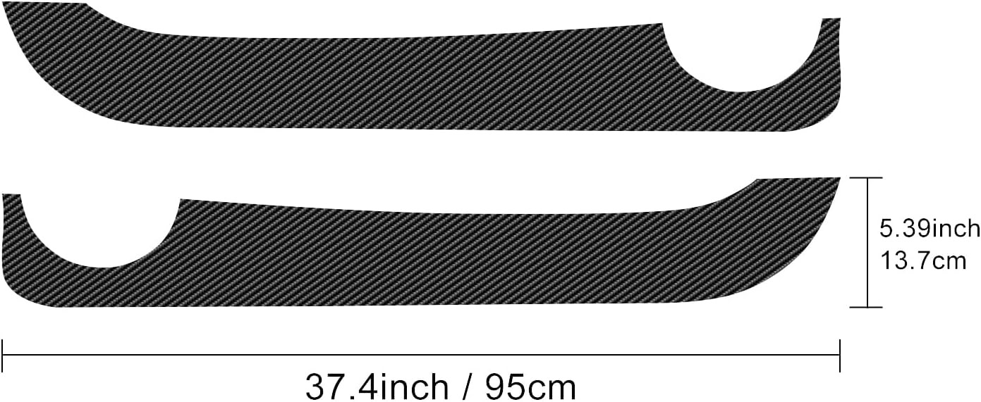 Door Kick Protective Pad Sticker For Fiat 500 2008-2024 Abarth 595 695 2012-2024