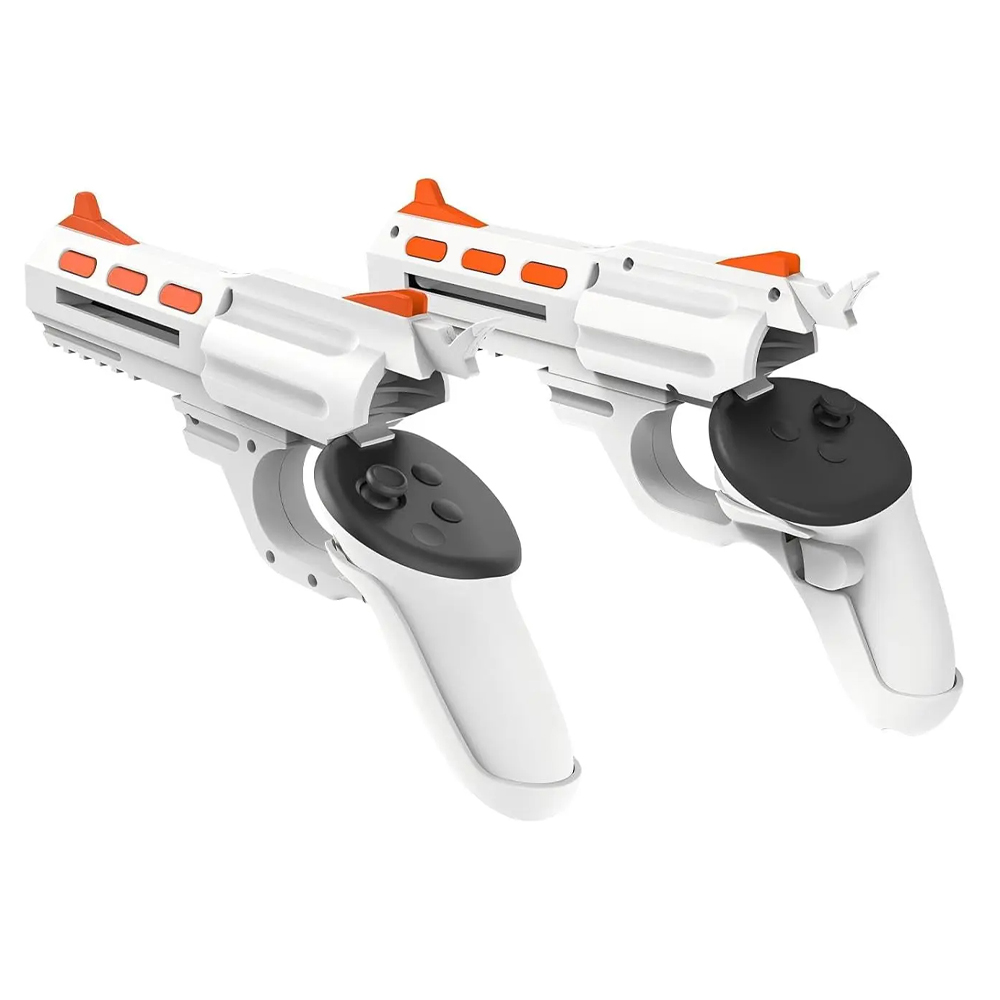 Adjustable VR Gunstock Grip for Meta Quest 3 / 3S – FPS Gaming