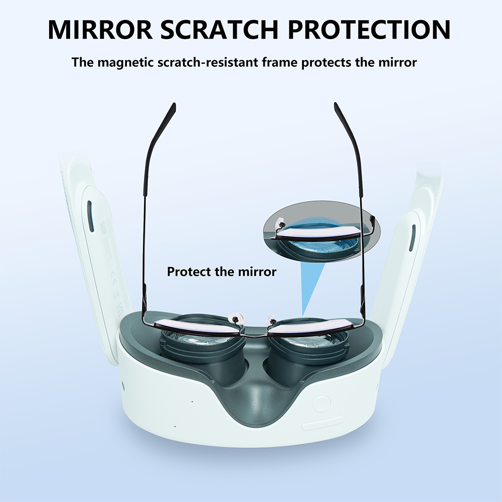 VR Lens Frame for Meta Quest 3S – Anti-Blue Light HD Snap-On