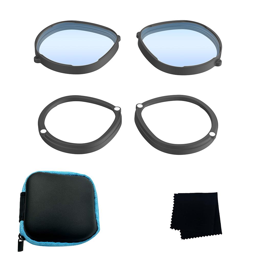 VR Lens Frame for Meta Quest 3S – Anti-Blue Light HD Snap-On
